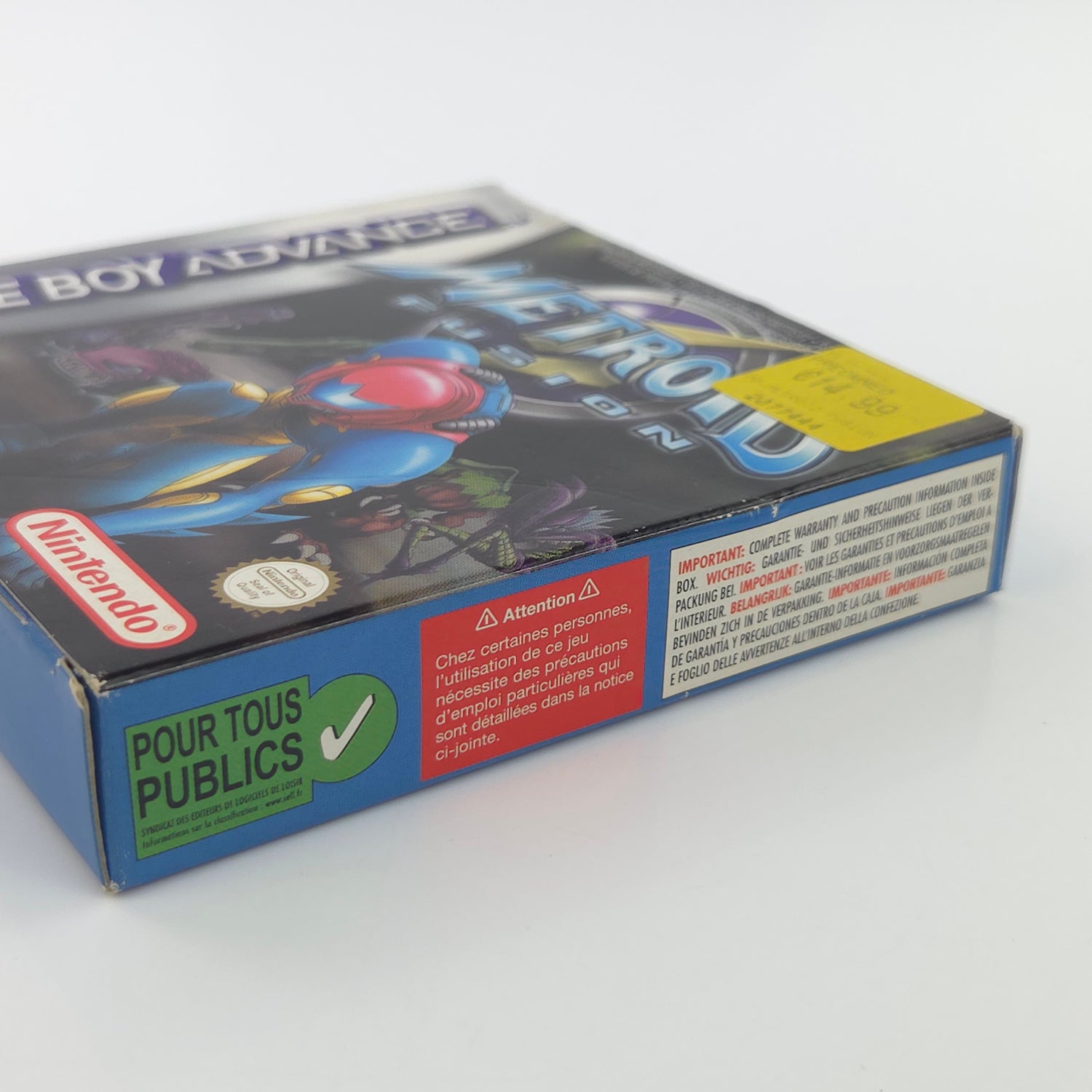 Nintendo Game Boy Advance Spiel : Metroid Fusion - GBA OVP PAL