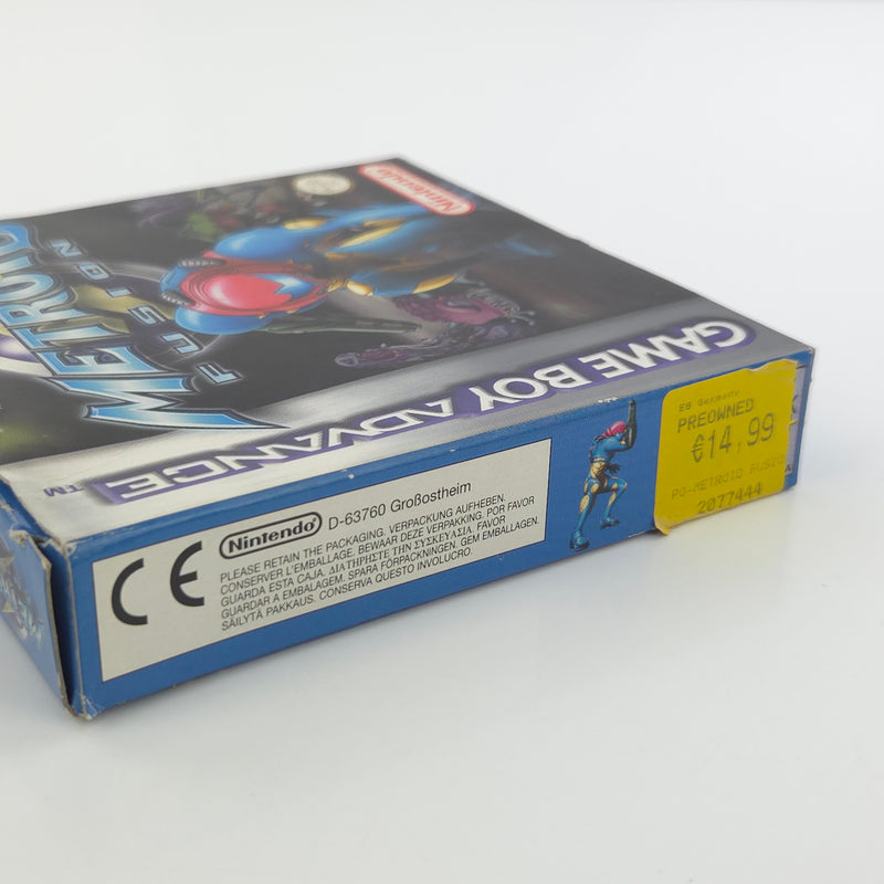 Nintendo Game Boy Advance Spiel : Metroid Fusion - GBA OVP PAL