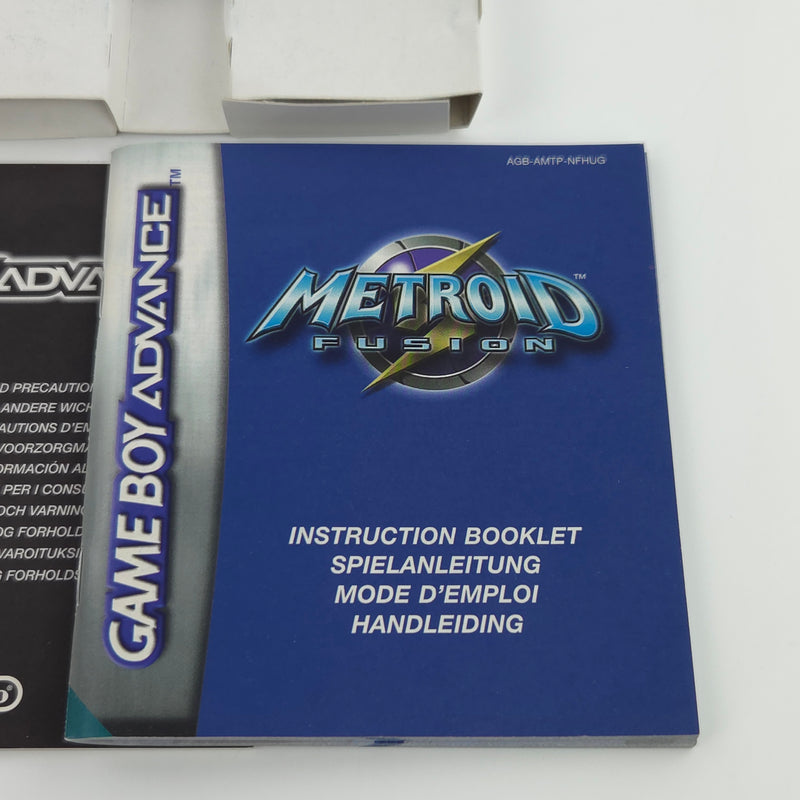 Nintendo Game Boy Advance Spiel : Metroid Fusion - GBA OVP PAL