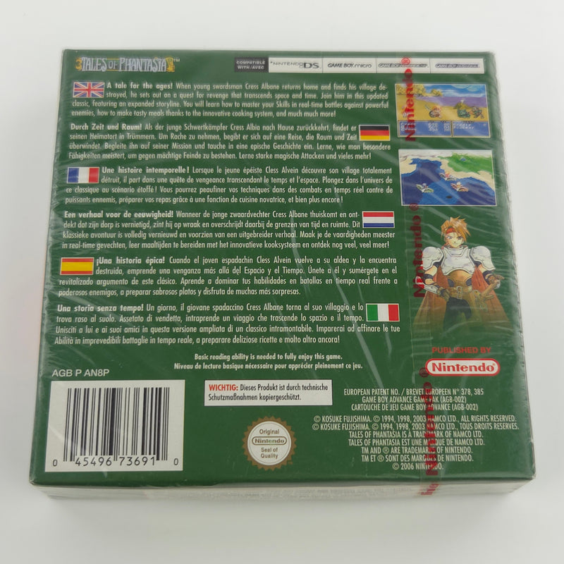 Nintendo Game Boy Advance Spiel : Tales of Phantasia - NEU SEALED Banderole GBA