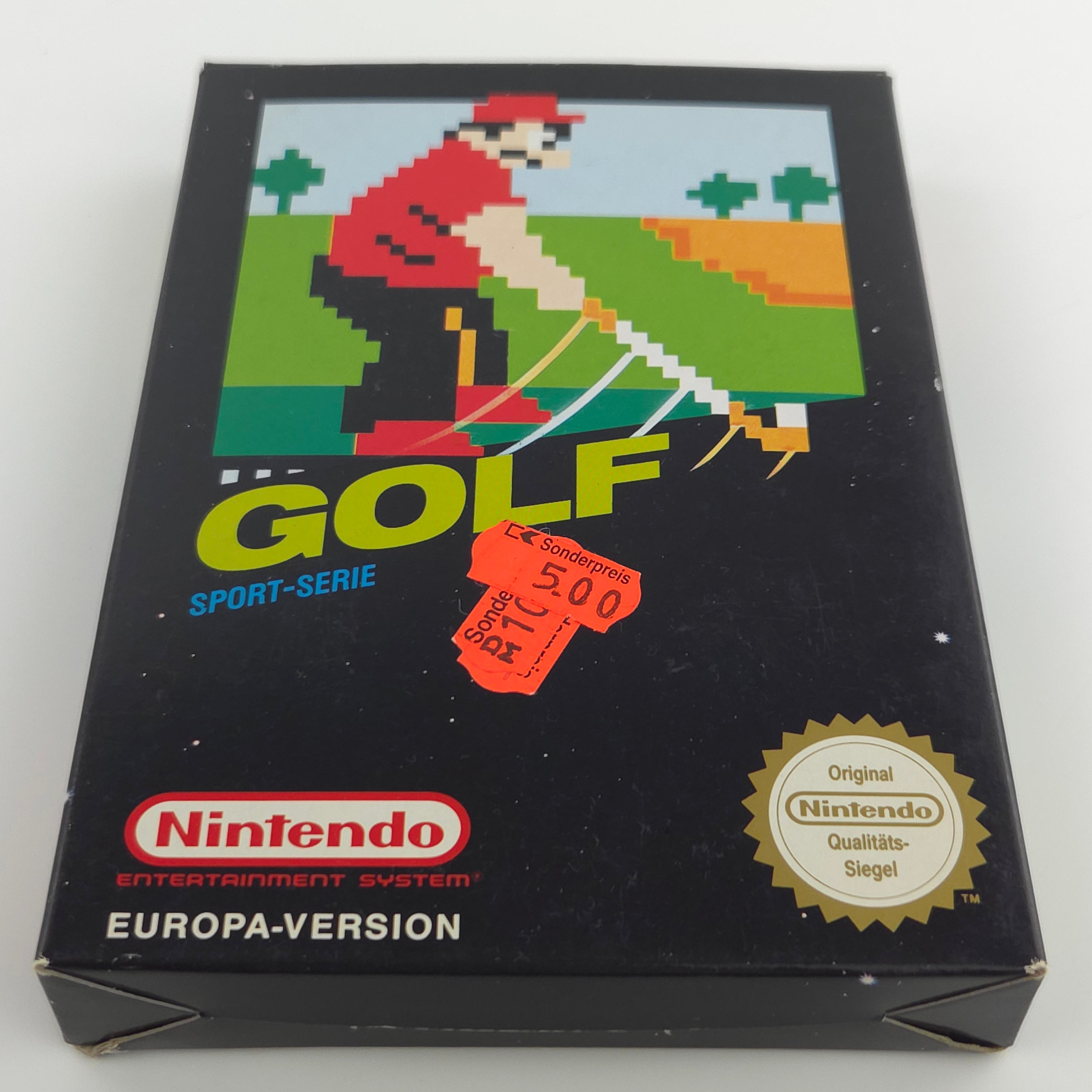 Nintendo NES Spiel : GOLF Sport-Serie - Nintendo Entertainment System OVP PAL