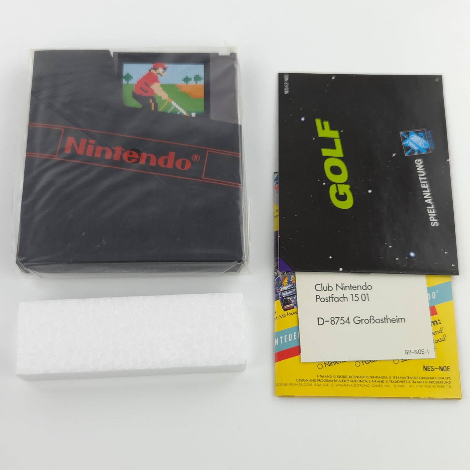 Nintendo NES Spiel : GOLF Sport-Serie - Nintendo Entertainment System OVP PAL