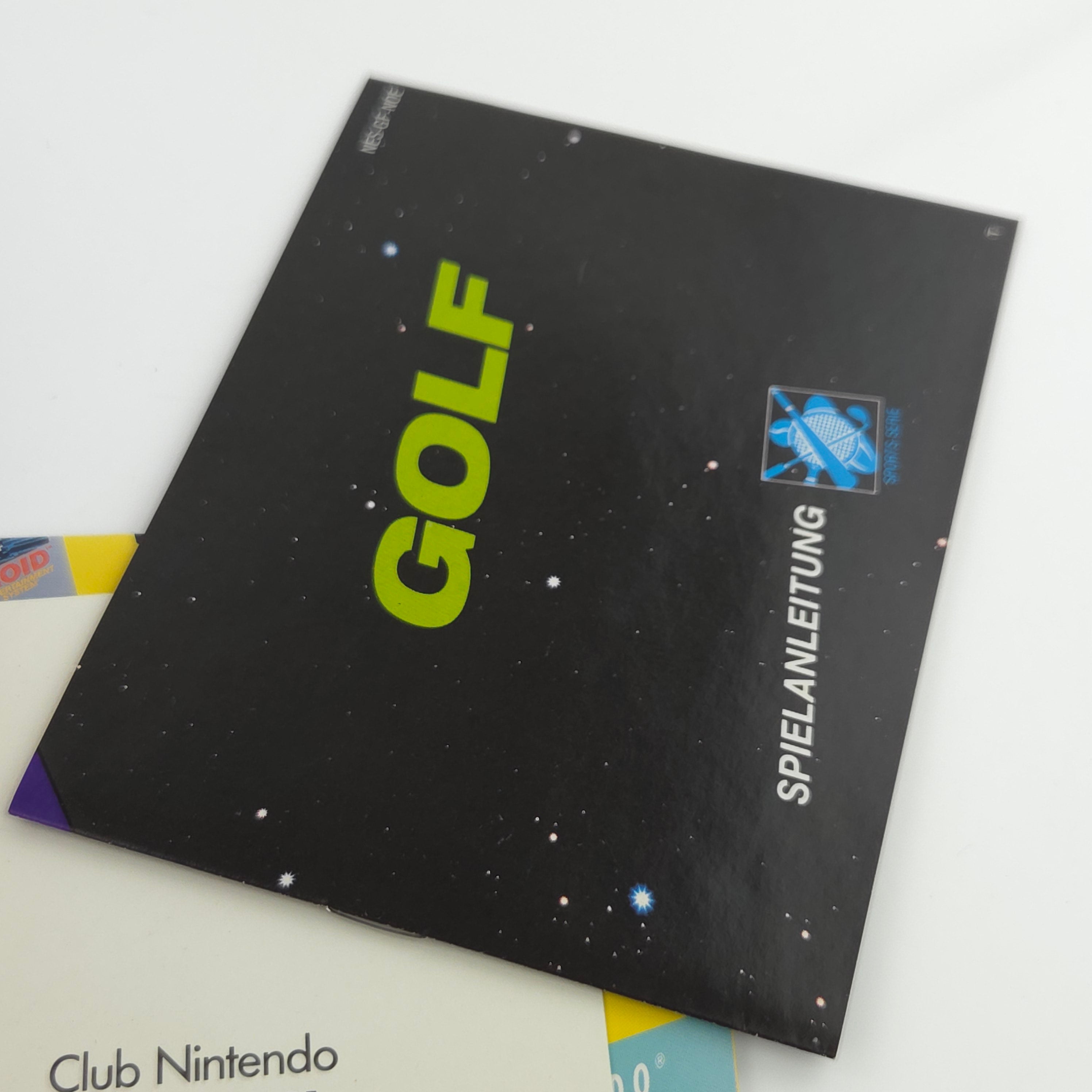 Nintendo NES Spiel : GOLF Sport-Serie - Nintendo Entertainment System OVP PAL