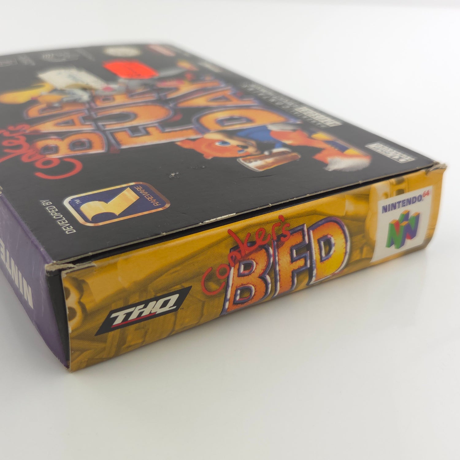 Nintendo 64 Spiel : Conkers Bad fur day - N64 PAL Game / Modul Anleitung OVP
