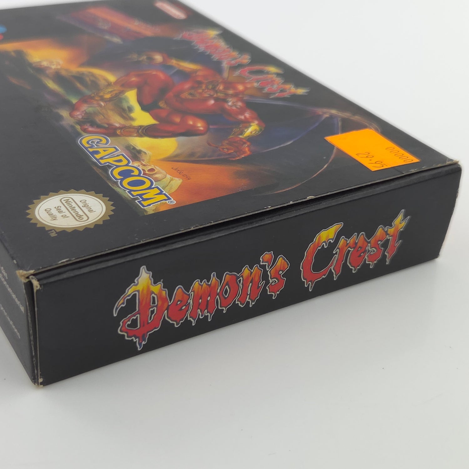 Super Nintendo Spiel : Demons Crest - SNES Modul Anleitung OVP PAL EUR