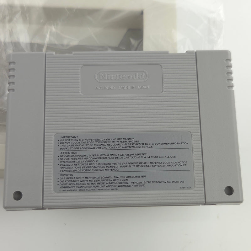 Super Nintendo Spiel : Demons Crest - SNES Modul Anleitung OVP PAL EUR