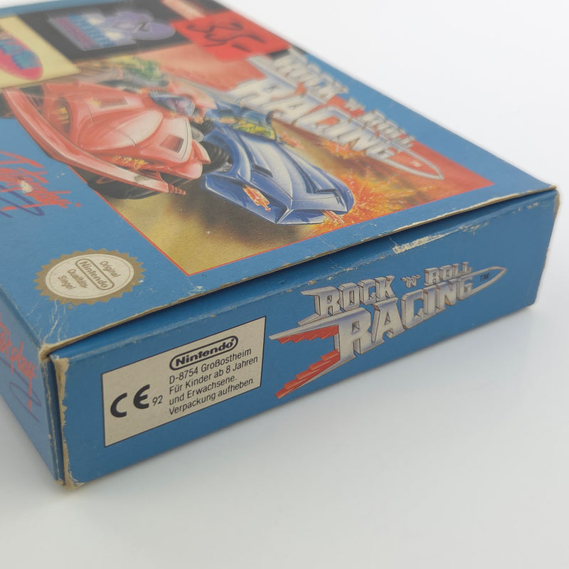 Super Nintendo Spiel : Rock n Roll Racing - SNES Modul Anleitung OVP PAL NOE