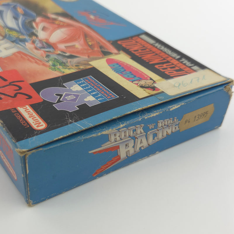Super Nintendo Spiel : Rock n Roll Racing - SNES Modul Anleitung OVP PAL NOE