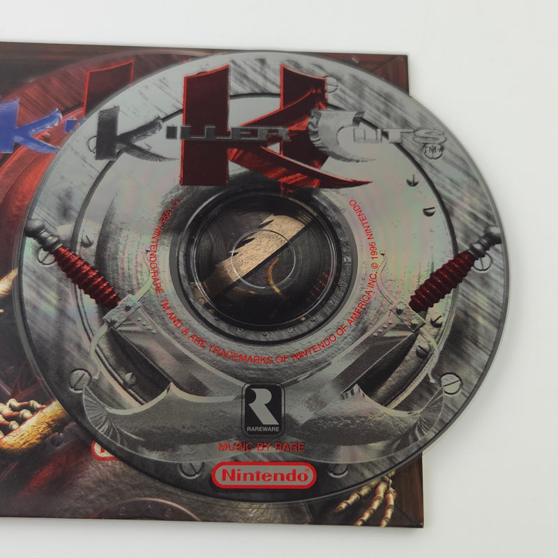 Super Nintendo Spiel : Killer Instinct + Killer Cuts Soundtrack CD - PAL UKV