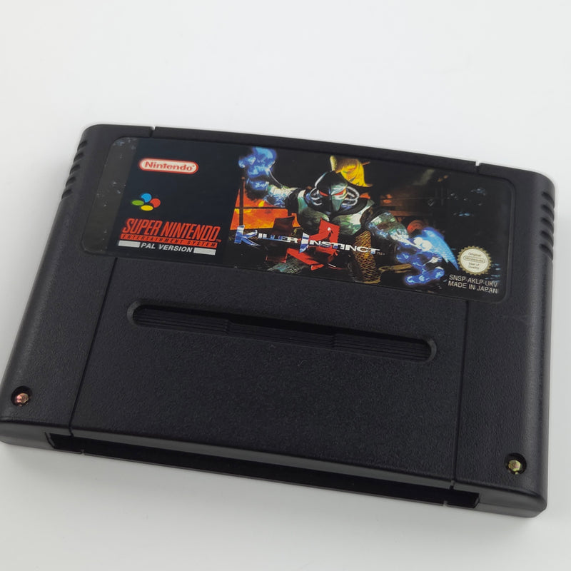 Super Nintendo Spiel : Killer Instinct + Killer Cuts Soundtrack CD - PAL UKV