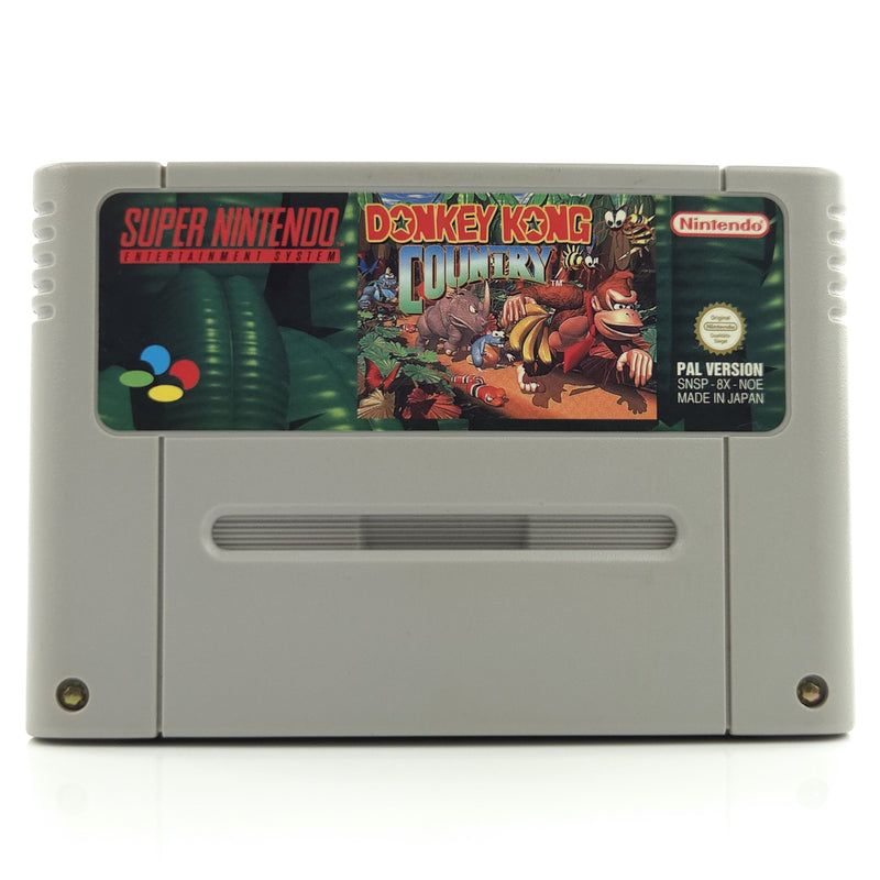Super Nintendo Spiel : Donkey Kong Country 1 - SNES Modul Cartridge PAL NOE