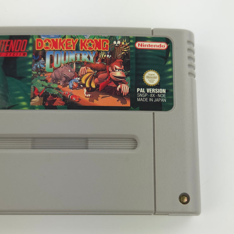 Super Nintendo Spiel : Donkey Kong Country 1 - SNES Modul Cartridge PAL NOE