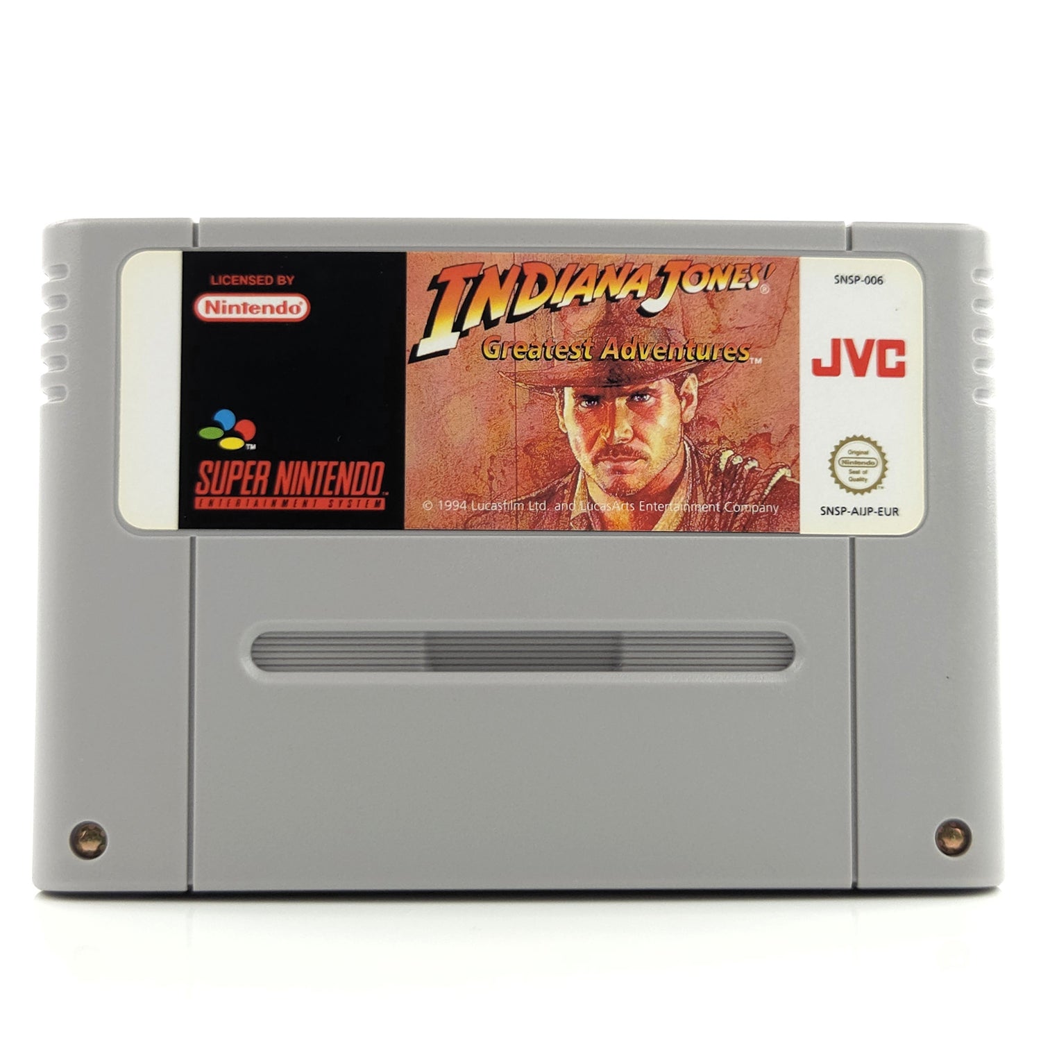 Super Nintendo Spiel : Indiana Jones Greatest Adventures - SNES Modul PAL FRG