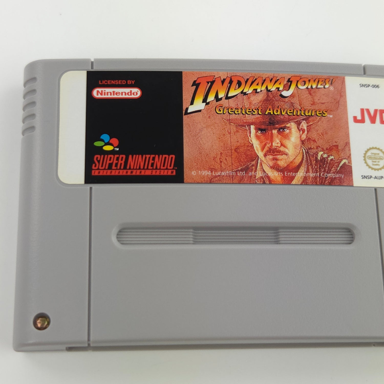 Super Nintendo Spiel : Indiana Jones Greatest Adventures - SNES Modul PAL FRG