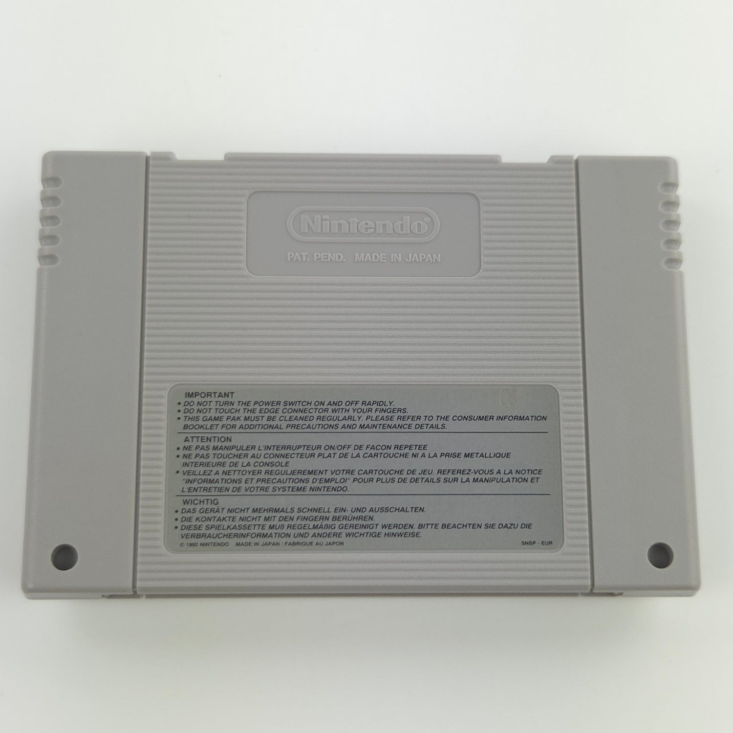 Super Nintendo Spiel : Indiana Jones Greatest Adventures - SNES Modul PAL FRG