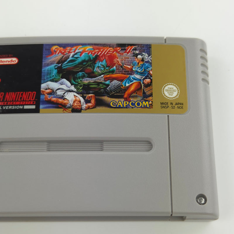 Super Nintendo Spiel : Street Fighter II - SNES Modul Cartridge PAL NOE