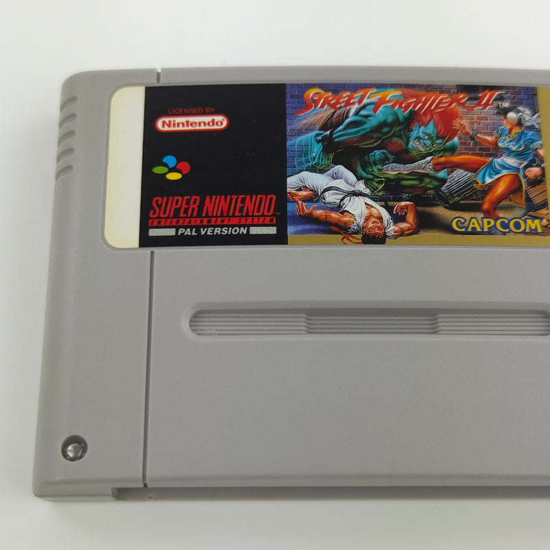 Super Nintendo Spiel : Street Fighter II - SNES Modul Cartridge PAL NOE