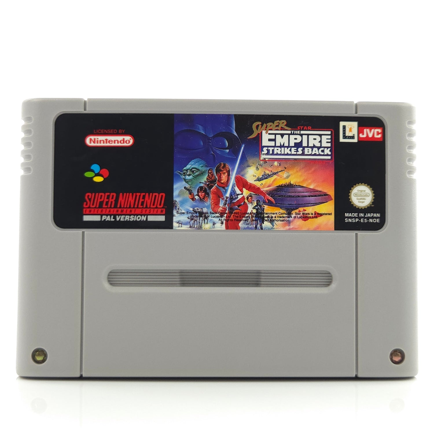 Super Nintendo Spiel : Super Star Wars The Empire Strikes Back - Modul SNES NOE