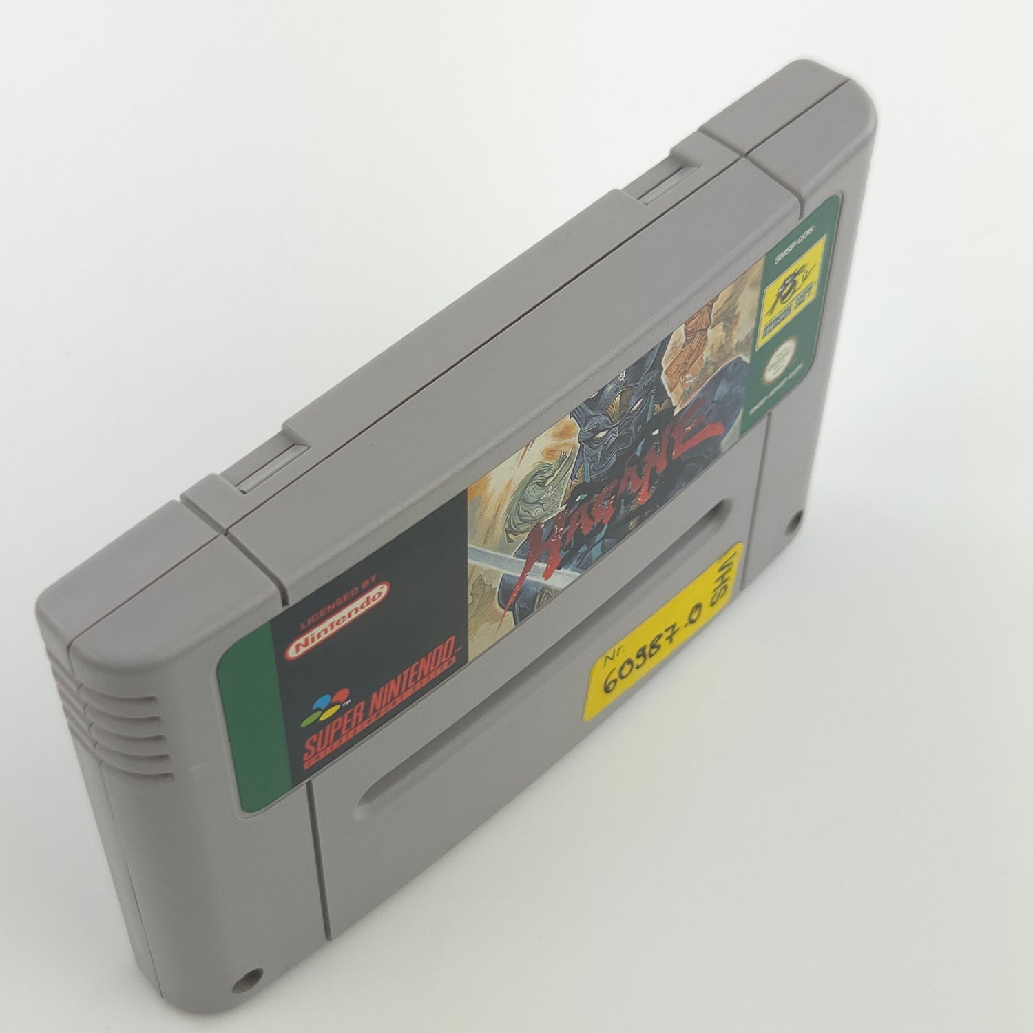 Super Nintendo Spiel : Hagane the Final Conflict - Modul Cartridge SNES PAL EUR