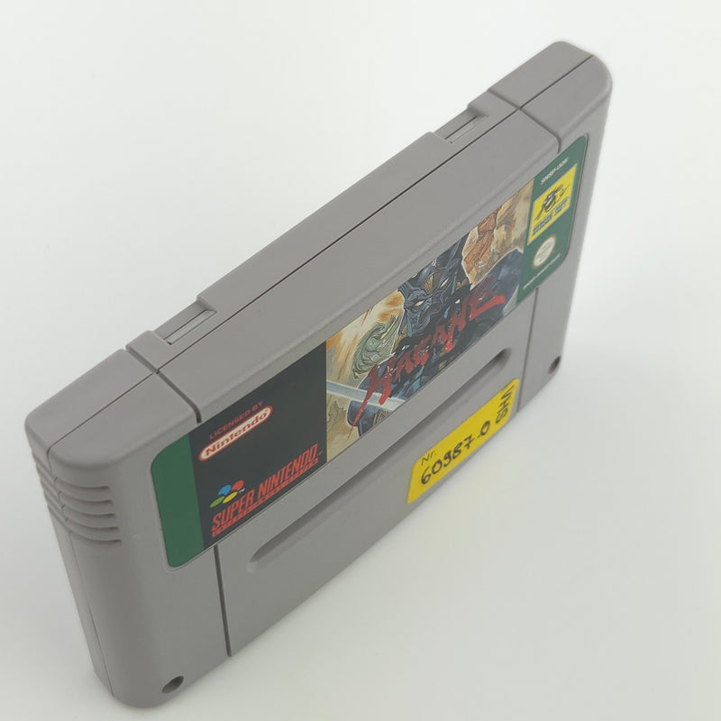 Super Nintendo Spiel : Hagane the Final Conflict - Modul Cartridge SNES PAL EUR