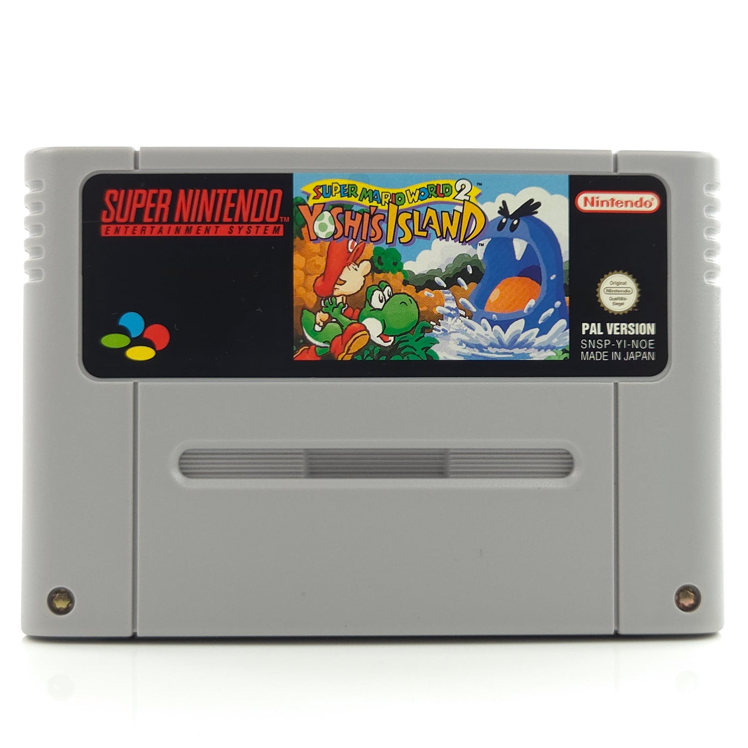 Super Nintendo Spiel : Super Mario World 2 Yoshis Island - Modul SNES PAL NOE