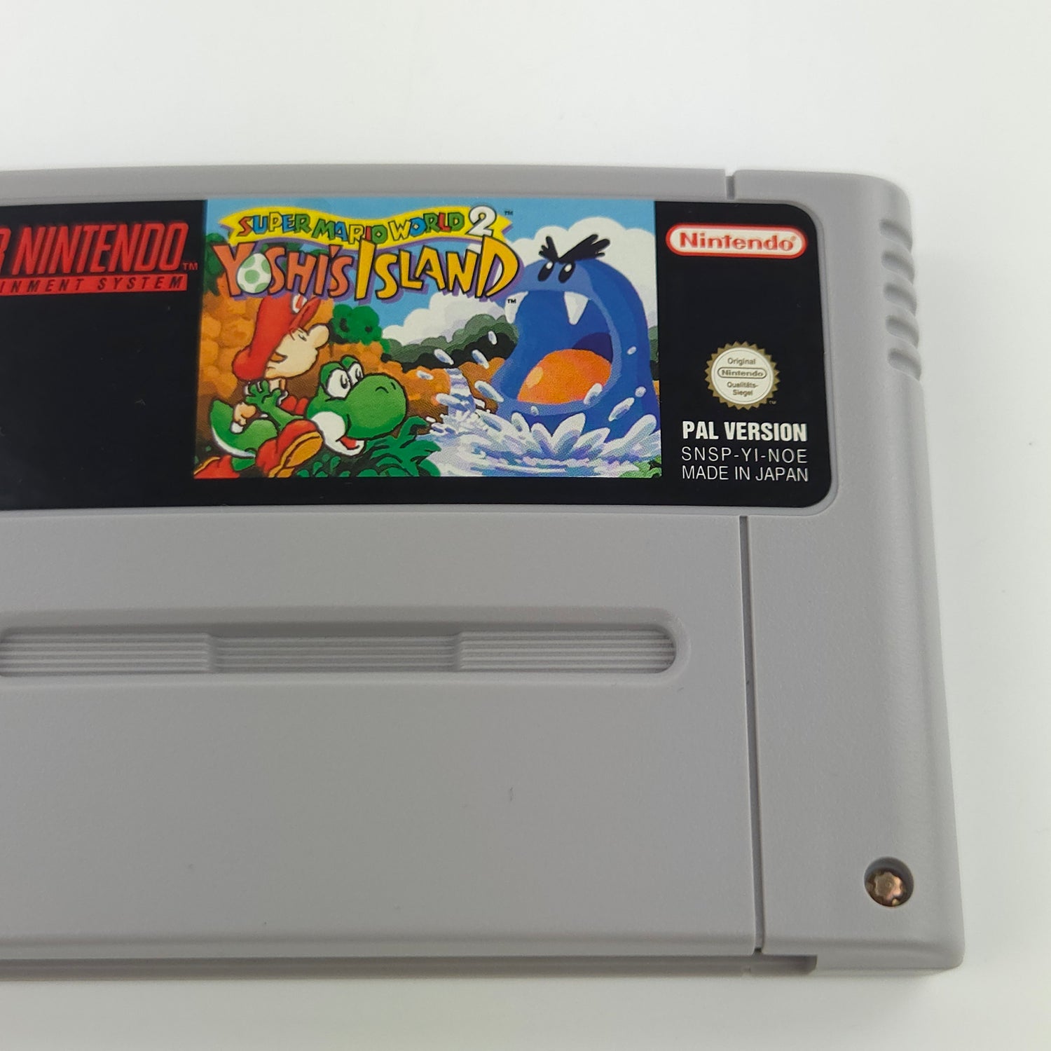 Super Nintendo Spiel : Super Mario World 2 Yoshis Island - Modul SNES PAL NOE