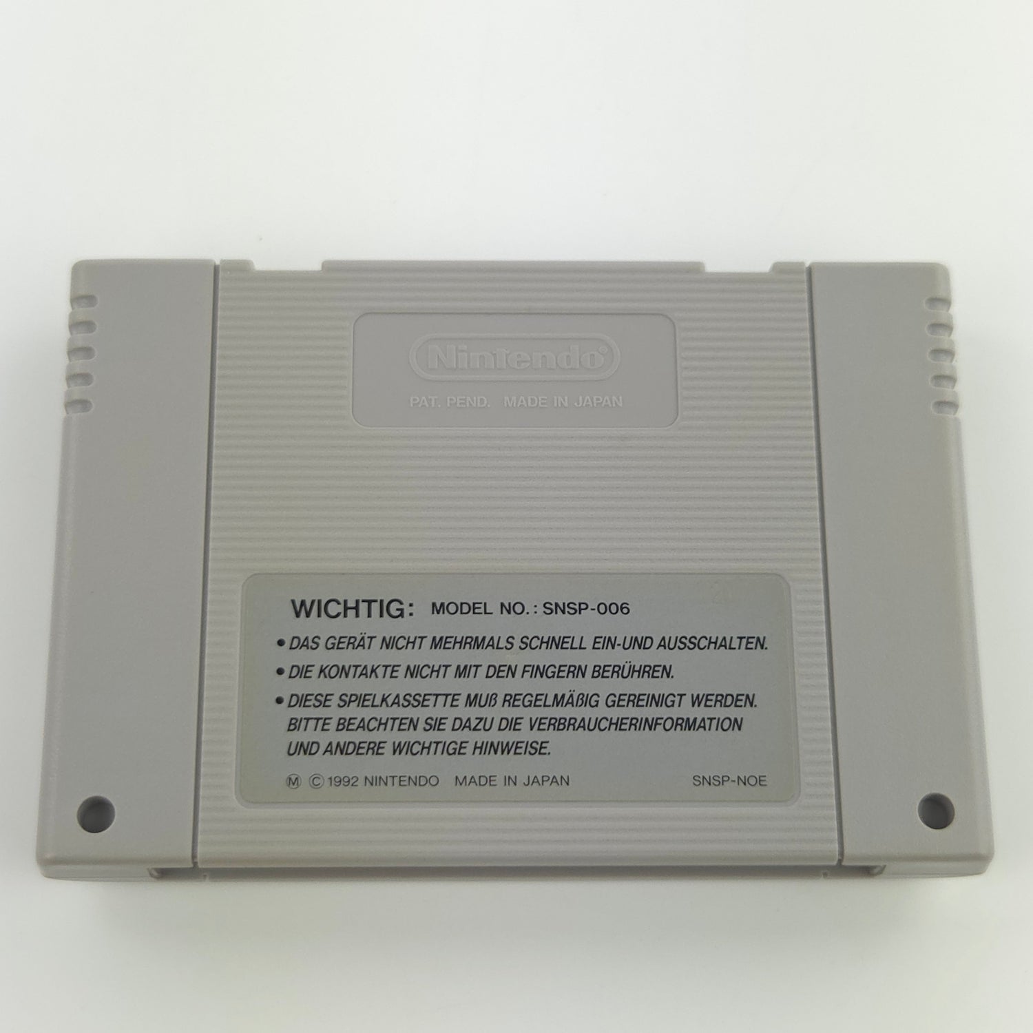 Super Nintendo Spiel : Axelay - Modul Cartridge SNES PAL NOE