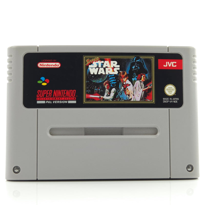 Super Nintendo Spiel : Super Star Wars - Modul Cartridge SNES PAL NOE