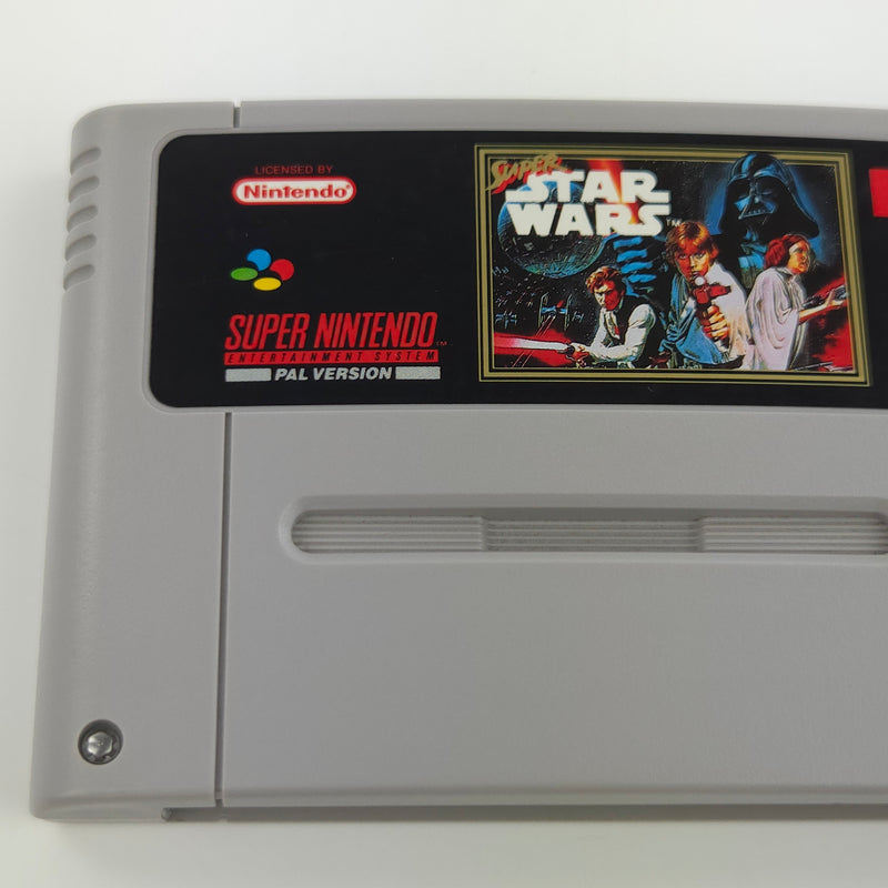 Super Nintendo Spiel : Super Star Wars - Modul Cartridge SNES PAL NOE