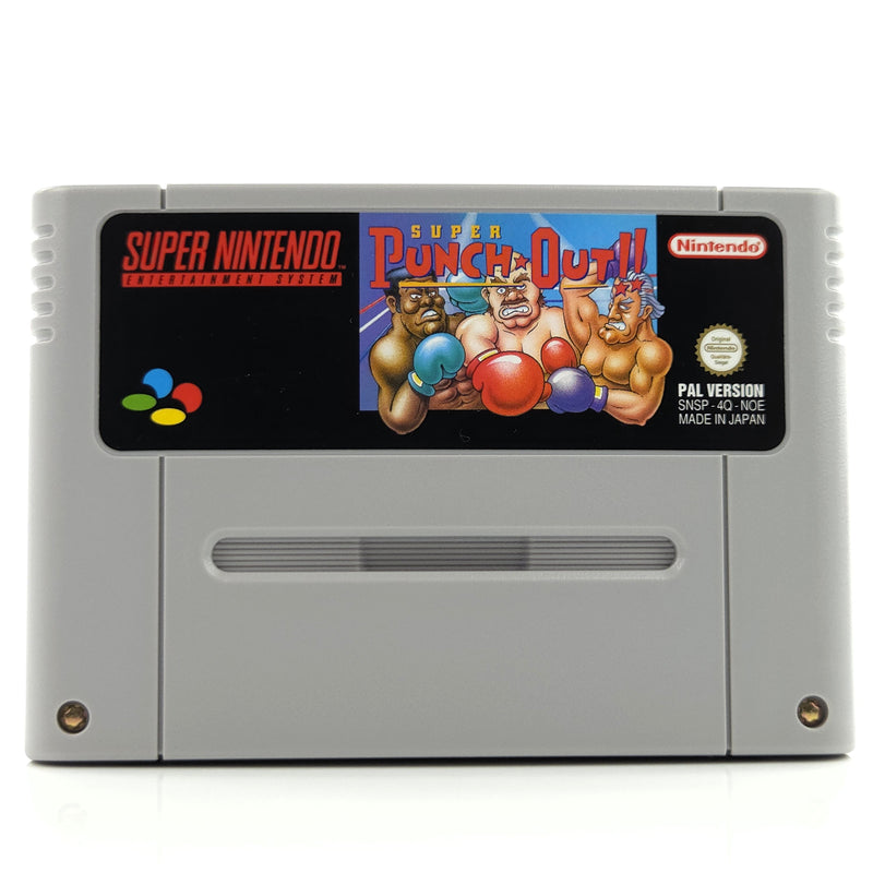 Super Nintendo Spiel : Super Punch Out - Modul Cartridge SNES PAL NOE