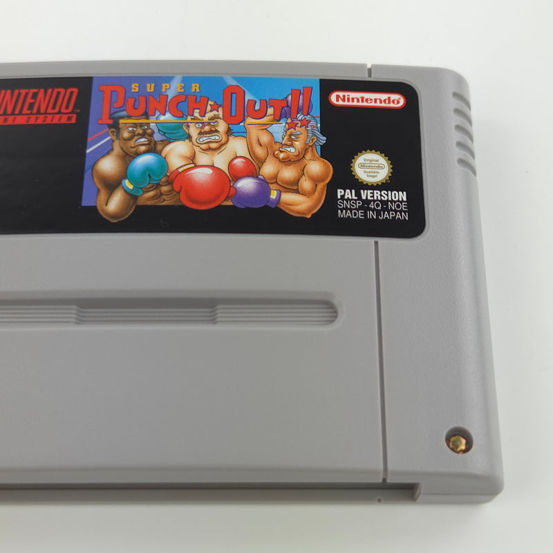 Super Nintendo Spiel : Super Punch Out - Modul Cartridge SNES PAL NOE