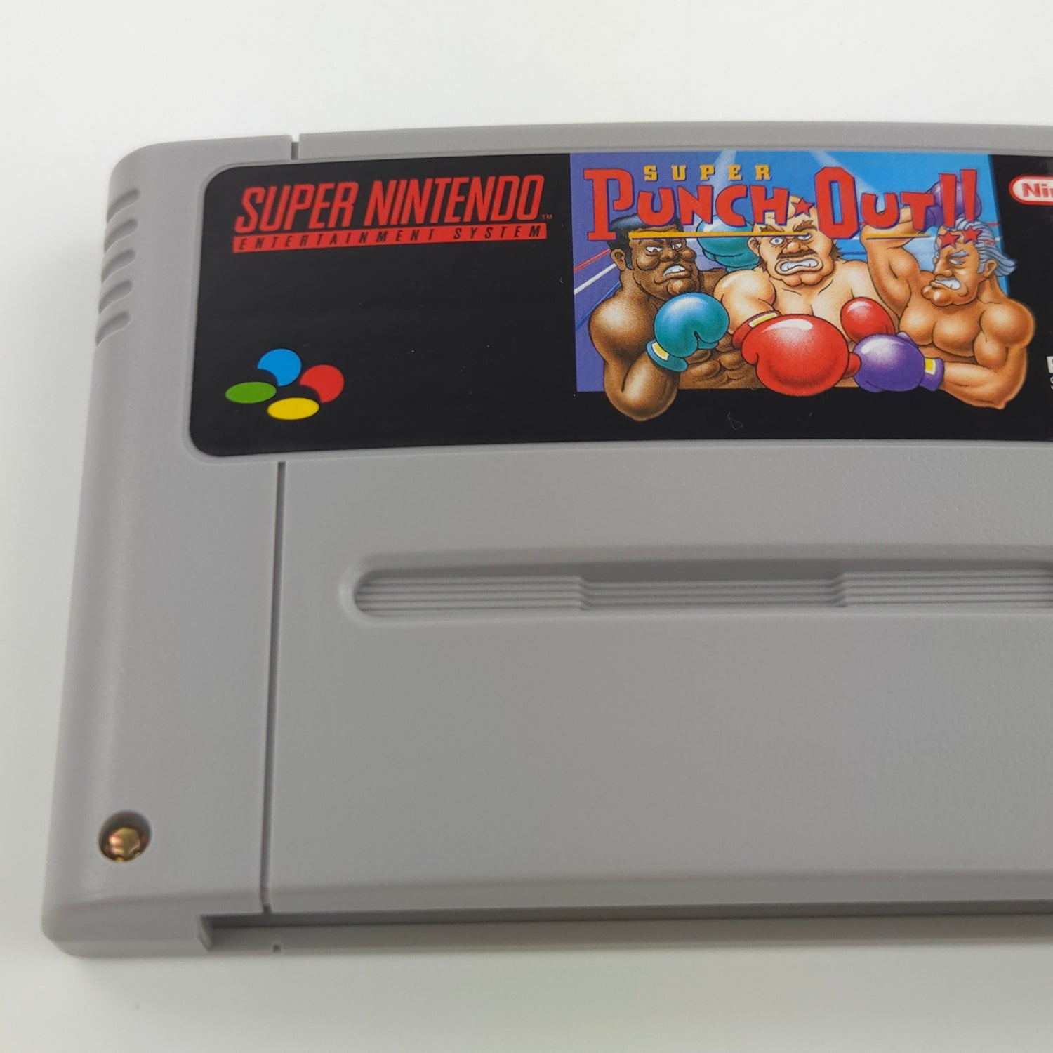 Super Nintendo Spiel : Super Punch Out - Modul Cartridge SNES PAL NOE