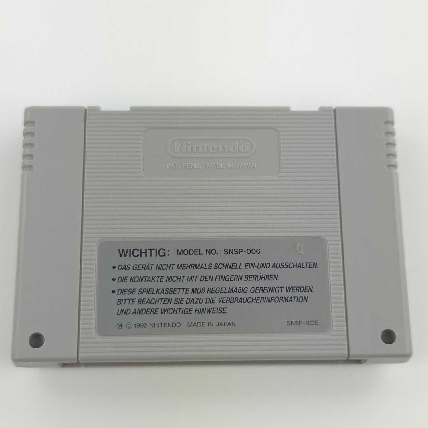 Super Nintendo Spiel : Super Punch Out - Modul Cartridge SNES PAL NOE