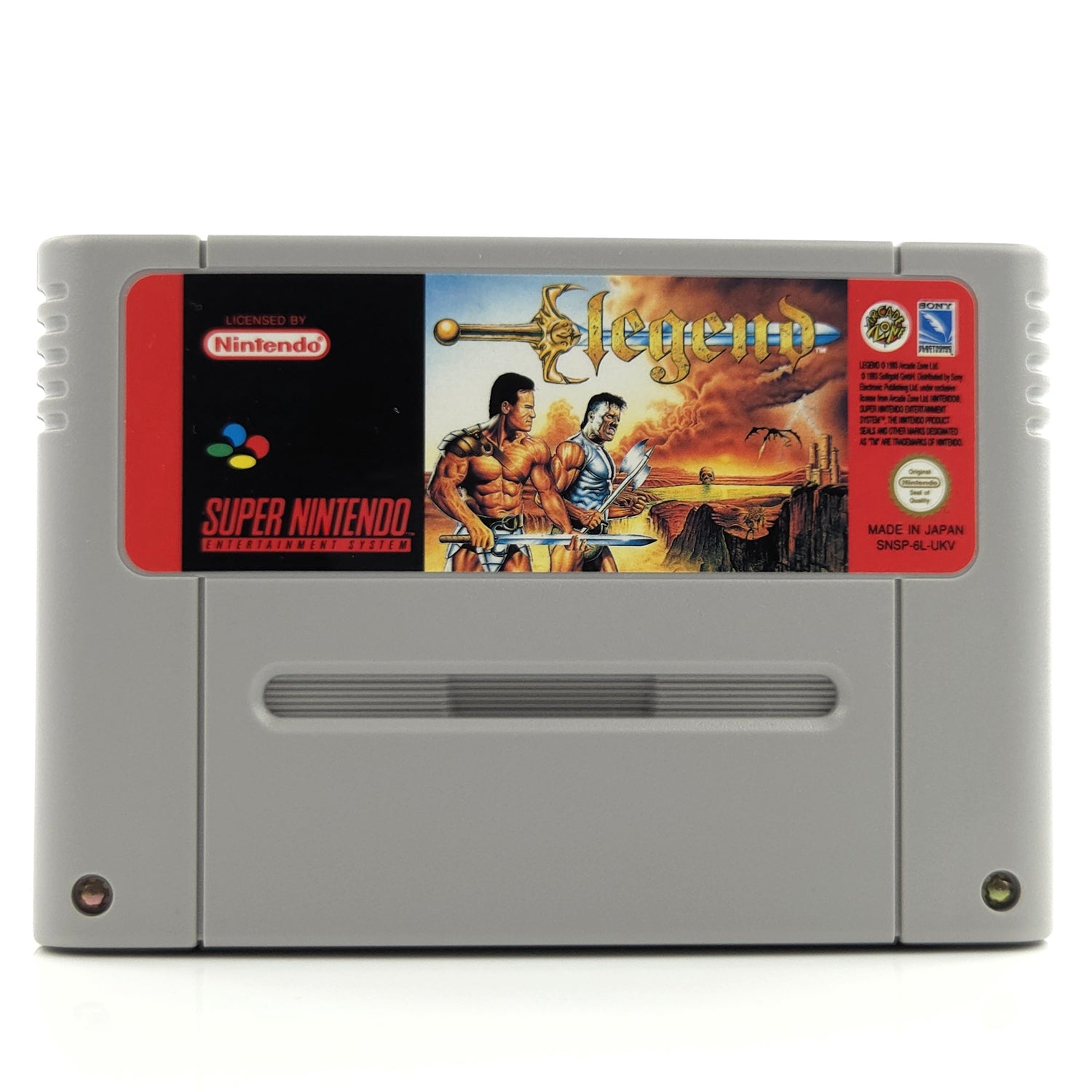 Super Nintendo Spiel : Legend - Modul Cartridge SNES PAL UKV