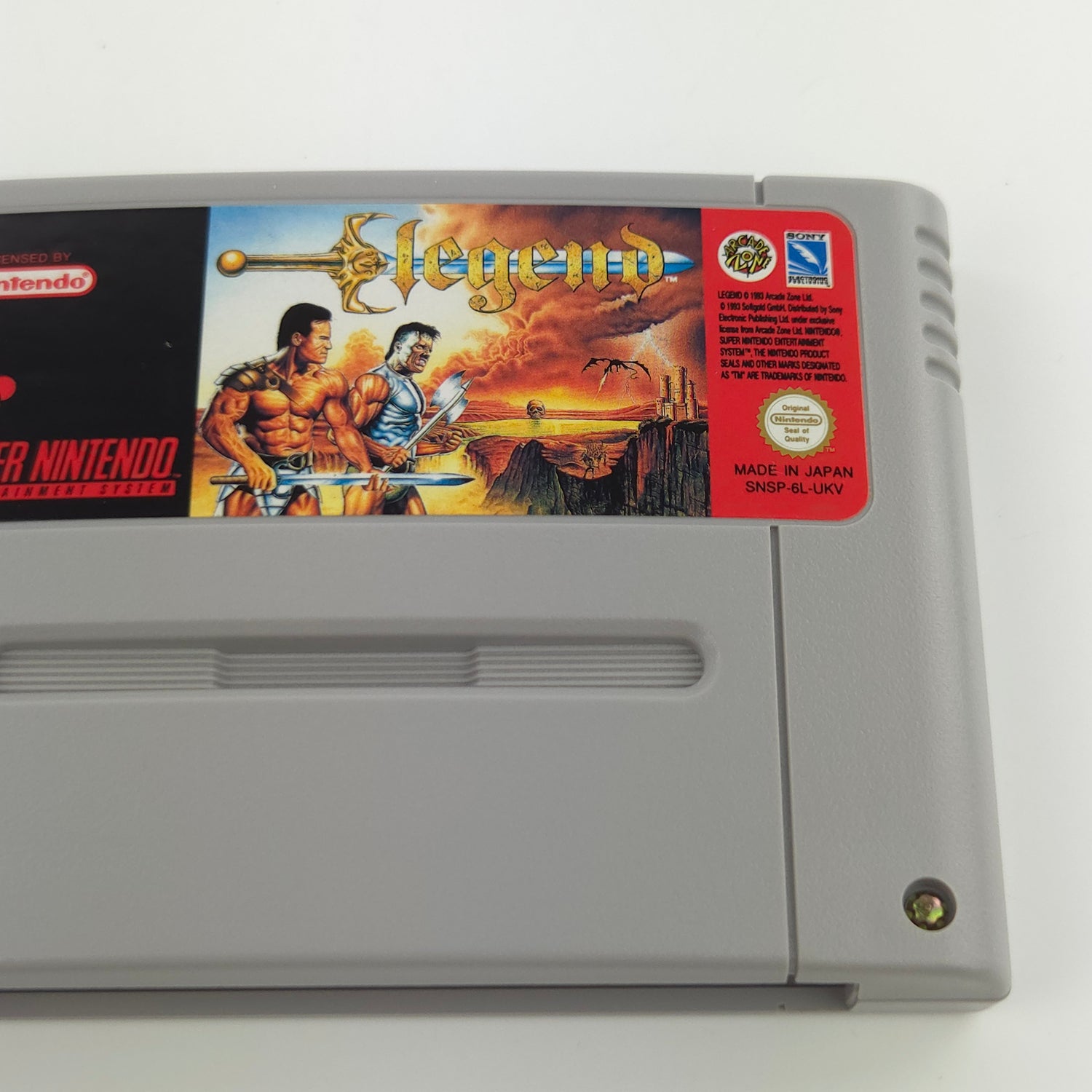 Super Nintendo Spiel : Legend - Modul Cartridge SNES PAL UKV