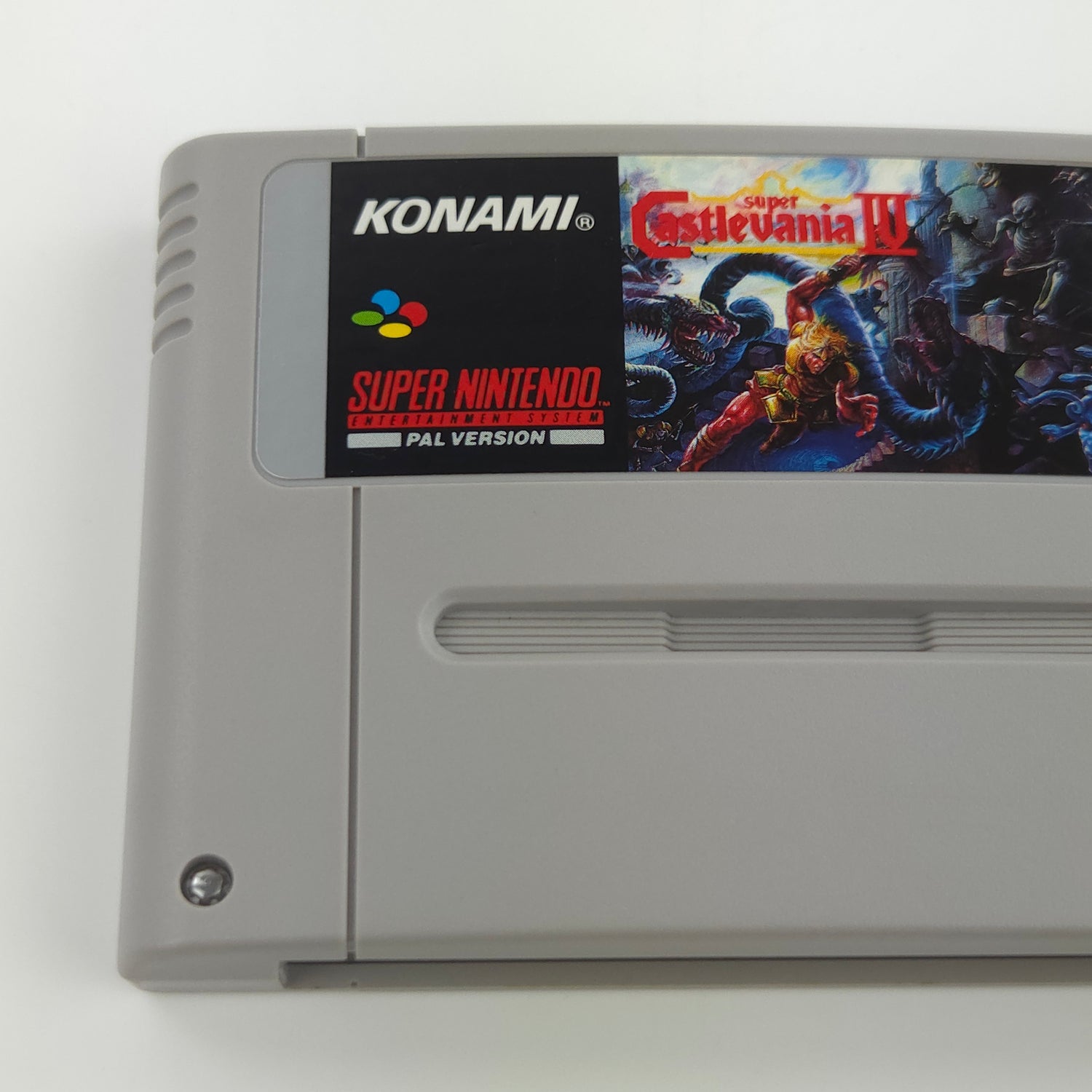 Super Nintendo Spiel : Super Castlevania IV - Modul Cartridge SNES PAL NOE