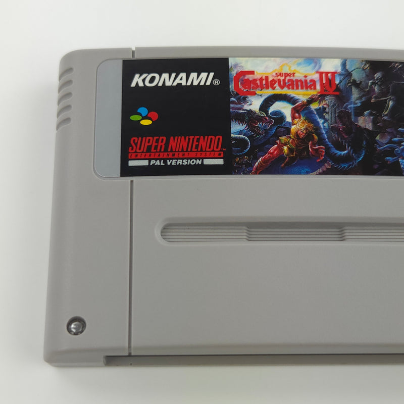 Super Nintendo Spiel : Super Castlevania IV - Modul Cartridge SNES PAL NOE