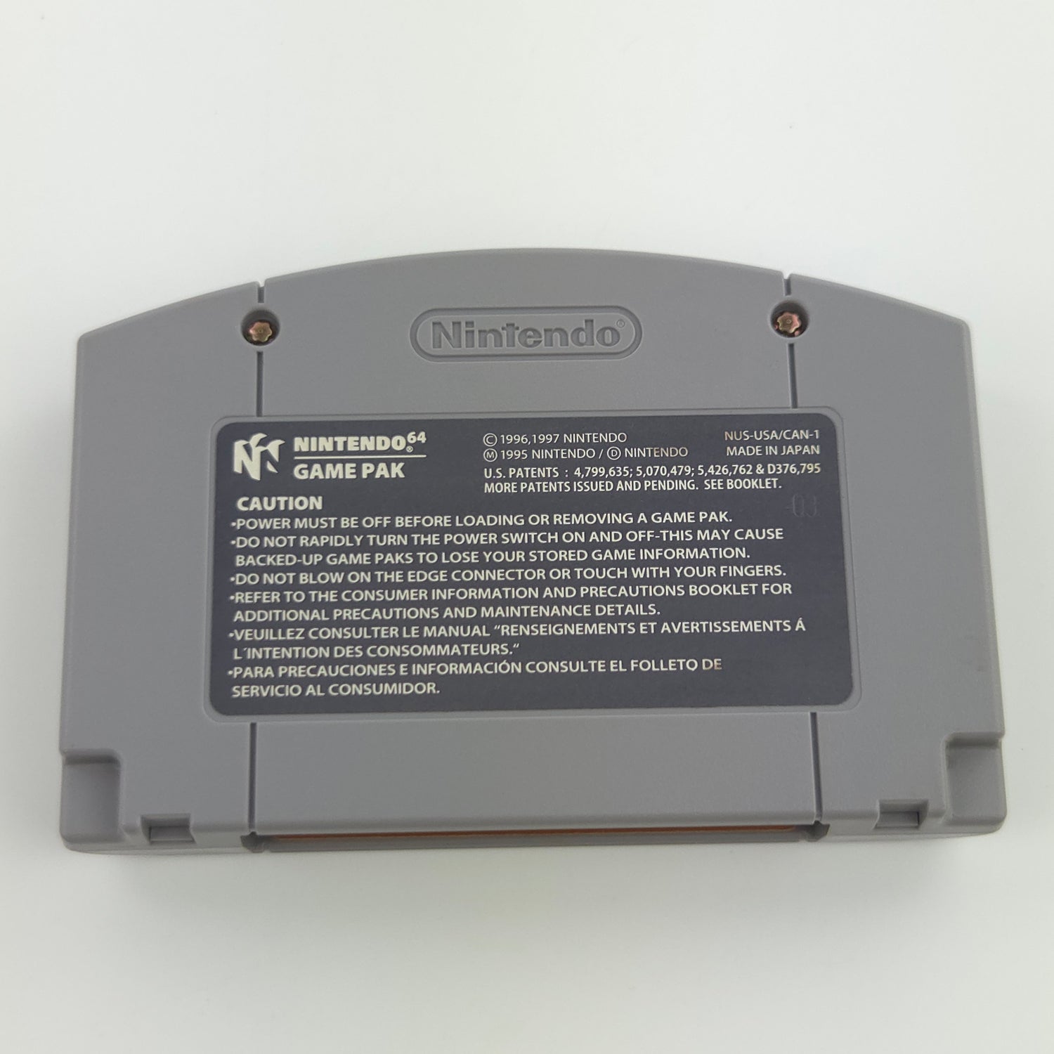 Nintendo 64 Spiel : F-Zero X - N64 Modul NTSC-U/C USA Cartridge