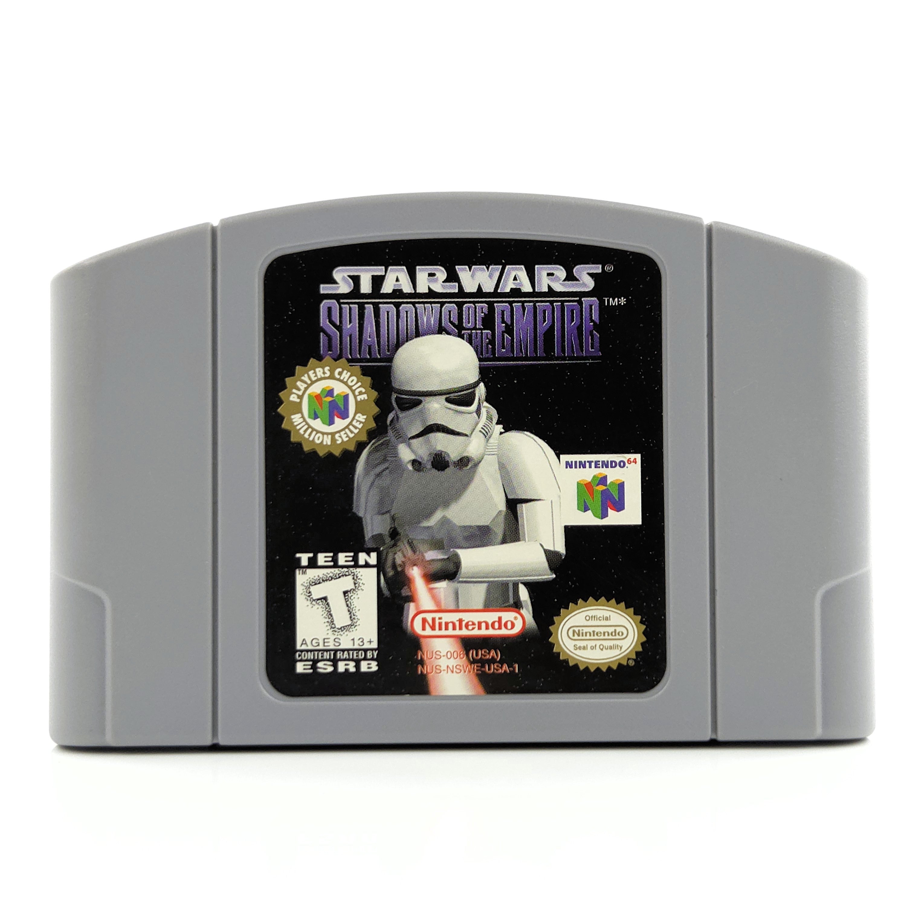 Nintendo 64 Spiel : Star Wars Shadows of the Empire - N64 Modul NTSC-U/C USA