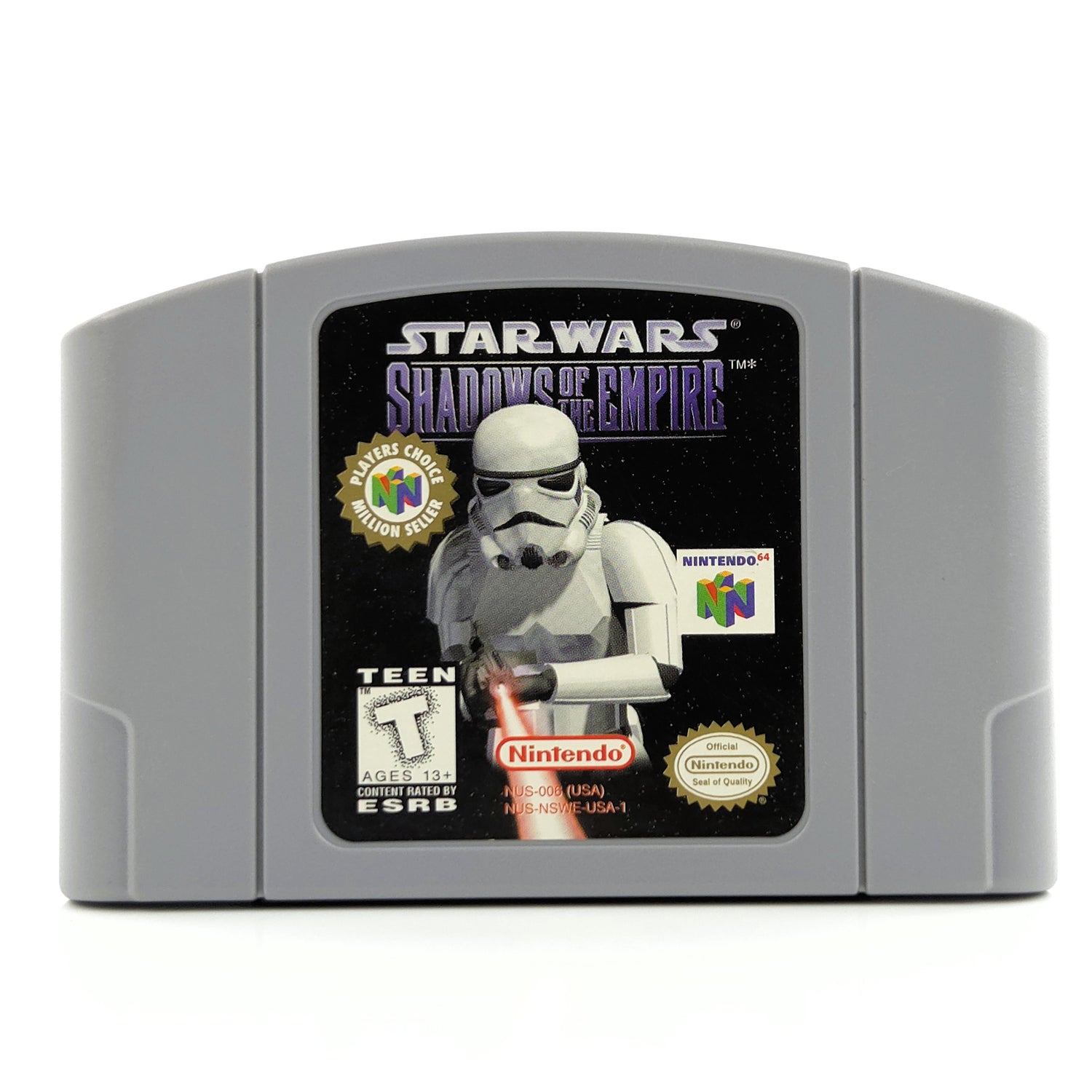 Nintendo 64 Spiel : Star Wars Shadows of the Empire - N64 Modul NTSC-U/C USA