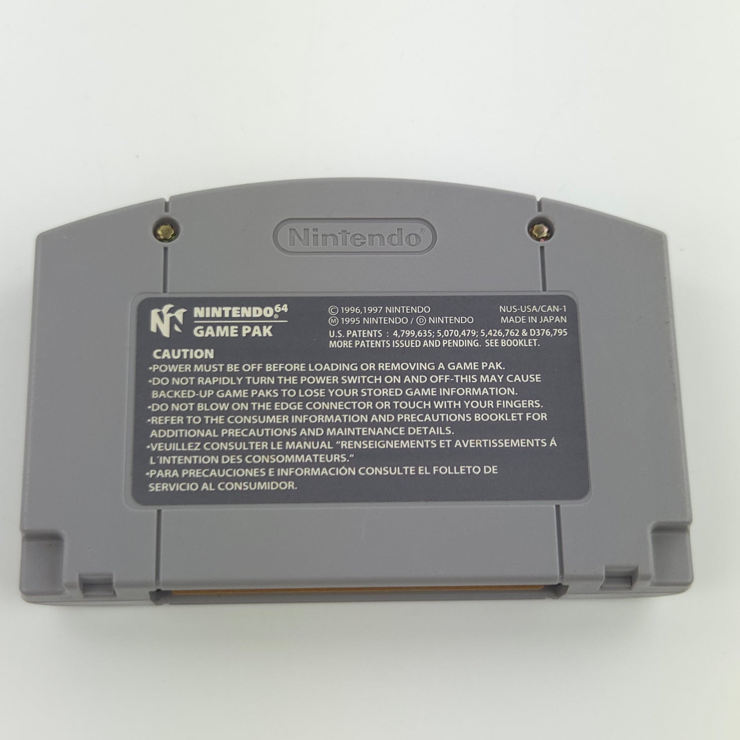 Nintendo 64 Spiel : Star Wars Shadows of the Empire - N64 Modul NTSC-U/C USA
