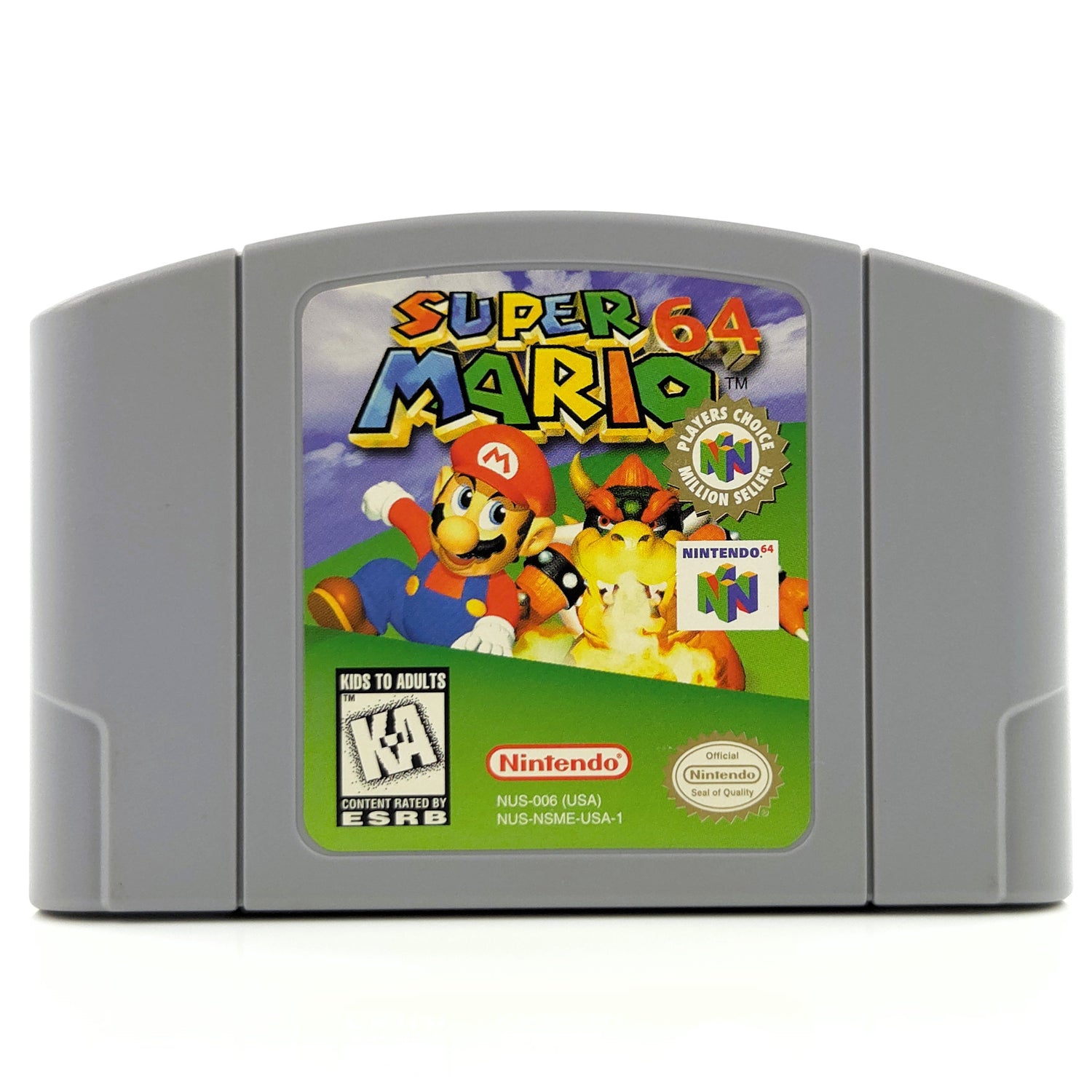 Nintendo 64 Spiel : Super Mario 64 - N64 Modul NTSC-U/C USA Cartridge
