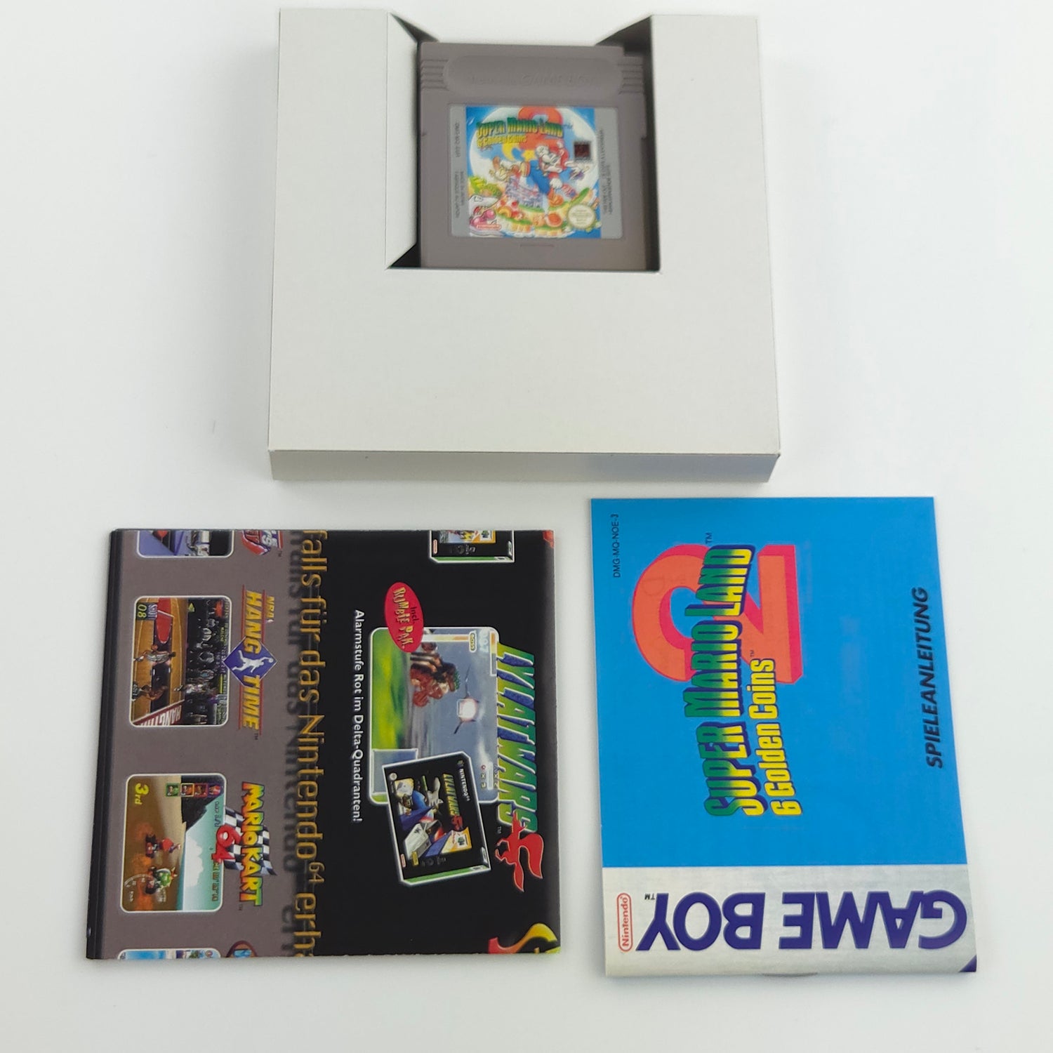Nintendo Game Boy Classic Spiel : Super Mario Land 6 Golden Coins - Gameboy OVP