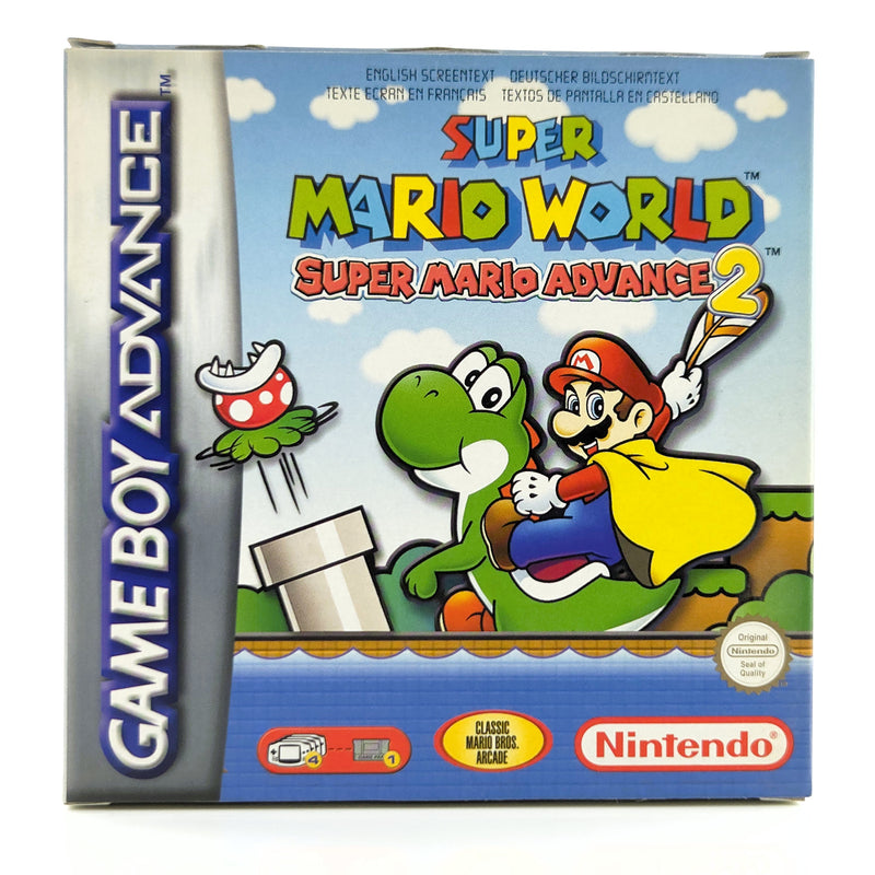 Nintendo Game Boy Advance Spiel : Super Mario World 2 Mario Advance 2 - OVP GBA