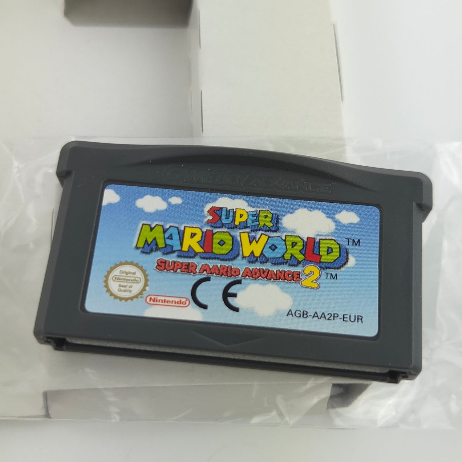 Nintendo Game Boy Advance Spiel : Super Mario World 2 Mario Advance 2 - OVP GBA