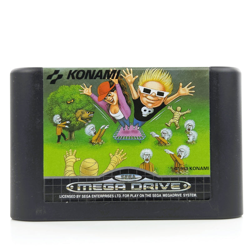 Sega Mega Drive Spiel : Zombies - MD PAL Modul Cartridge / Konami Game