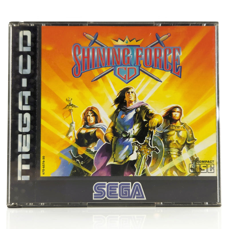 Sega Mega-CD Spiel : Shining Force CD - CD Disk Anleitung OVP cib / MCD PAL