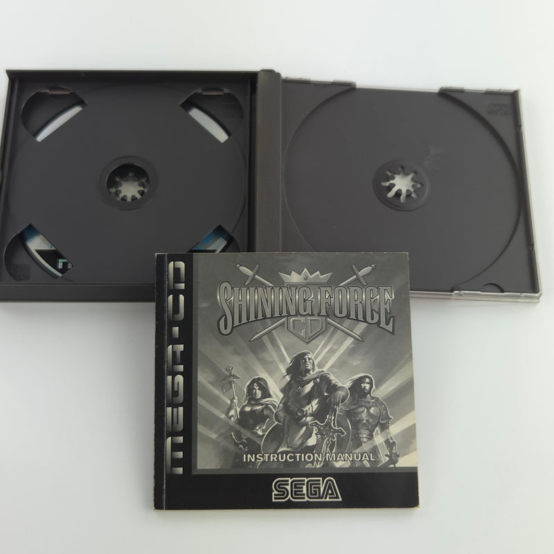 Sega Mega-CD Spiel : Shining Force CD - CD Disk Anleitung OVP cib / MCD PAL