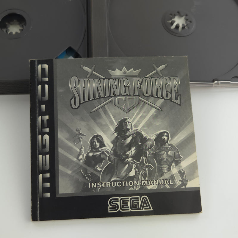 Sega Mega-CD Spiel : Shining Force CD - CD Disk Anleitung OVP cib / MCD PAL