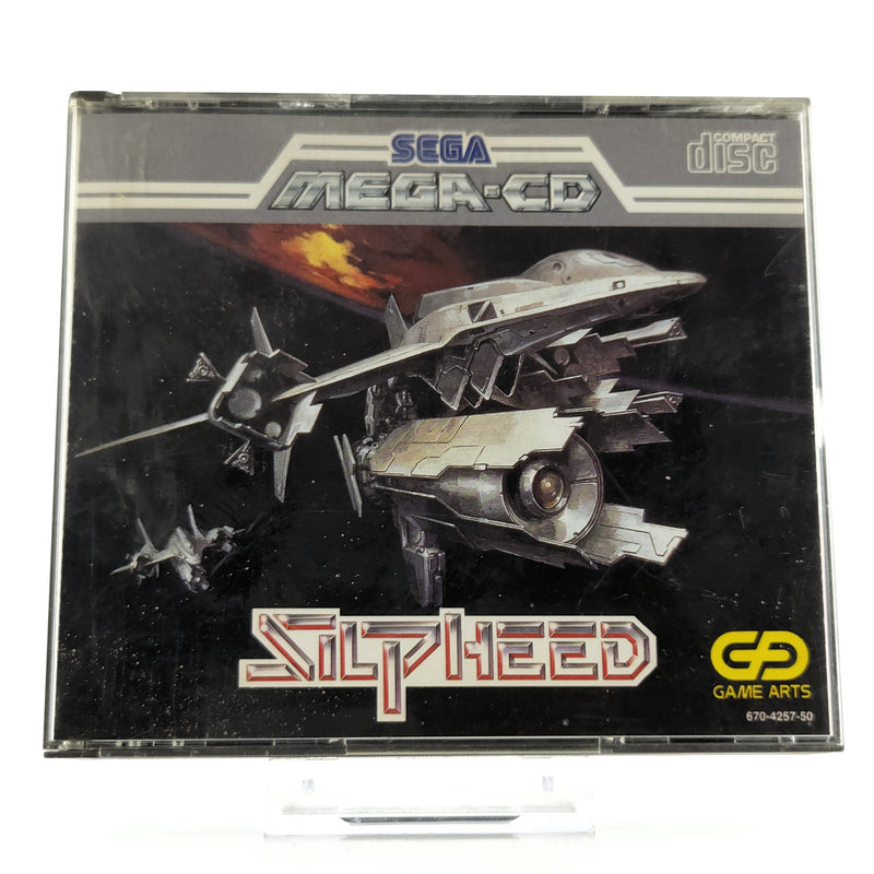 Sega Mega-CD Spiel : Silpheed - CD Disk Anleitung OVP cib / MCD PAL